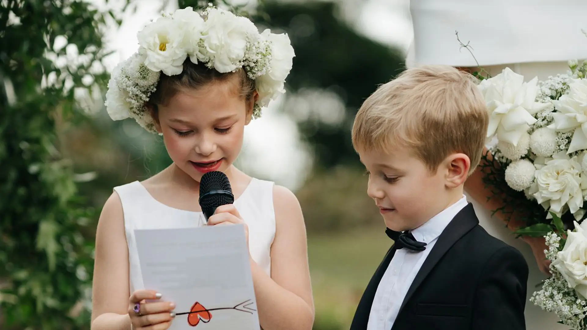 Lucy Suze Celebrant Wedding Kids Involved in Wedding